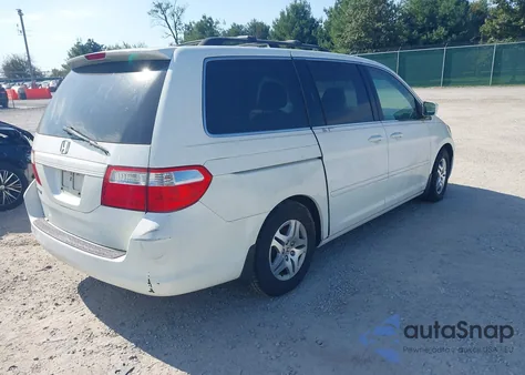 2007 Honda Odyssey Ex-L from USA, damaged, VIN 5FNRL38677B435716